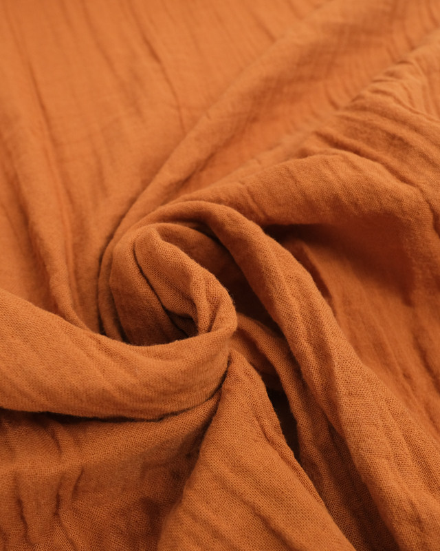 Double Gaze Bio 130CM Camel - Maison Klem